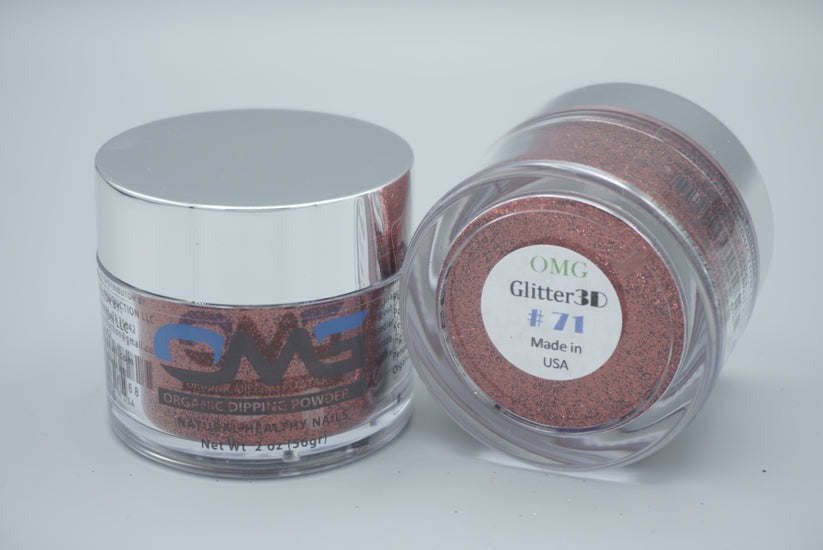 NAIL LOOSE 3D GLITTER JAR - #071