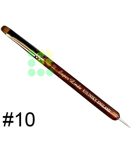 FRENCH BRUSH | SUPER LINDA | KOLINSKY WITH DOTTING TOOL