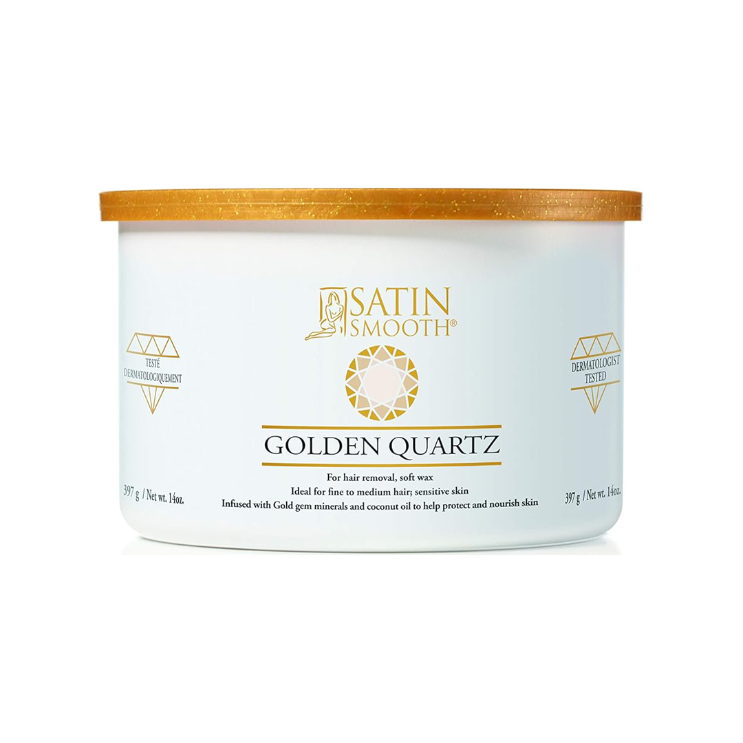 SATIN SMOOTH | GOLDEN QUARTZ SOFT WAX (14oz)