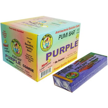 MR.PUMICE - PURPLE PUMI BAR BOX - BOX OF 12