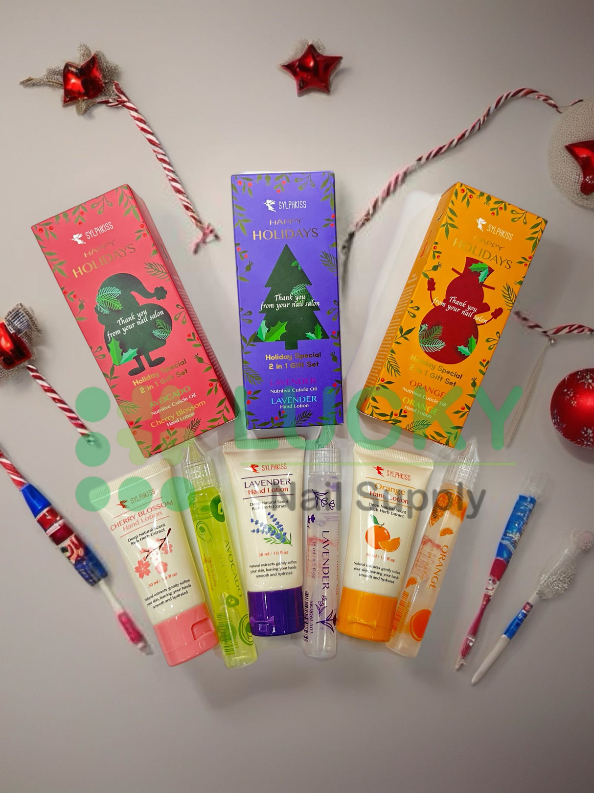 SYLPHKISS | CUTICLE OIL + HAND LOTION (CASE OF 50)