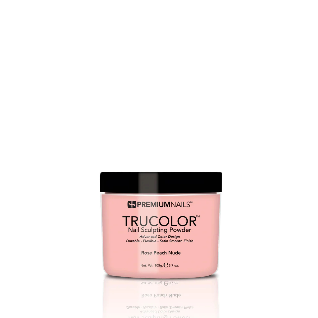 TRUCOLOR | ACRYLIC POWDER - ROSE PEACH NUDE (3.7 OZ)