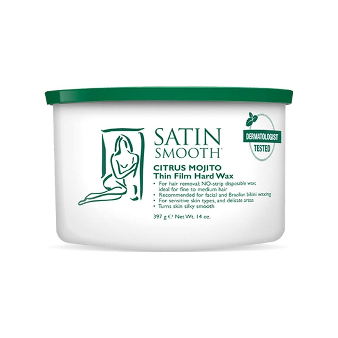SATIN SMOOTH | THIN FILM HARD WAX - CITRUS MOJITO (14oz)