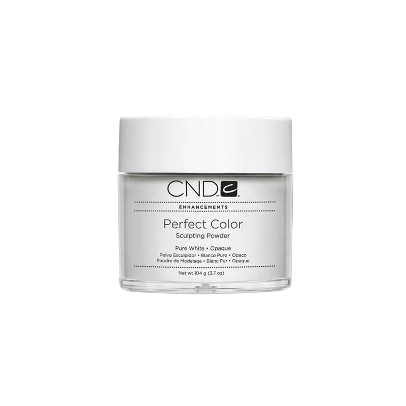 CND | PERFECT COLOR SCULPTING POWDER - PURE WHITE OPAQUE