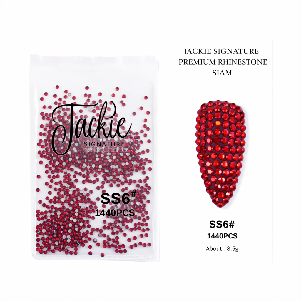 JACKIE SIGNATURE | PREMIUM RHINESTONE | SIAM | 1,440 PCS | SS6