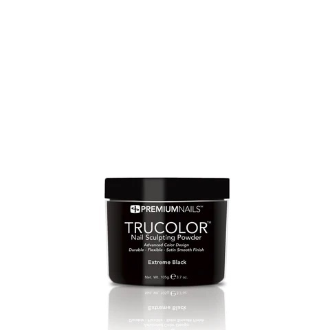 TRUCOLOR | ACRYLIC POWDER - EXTREME BLACK