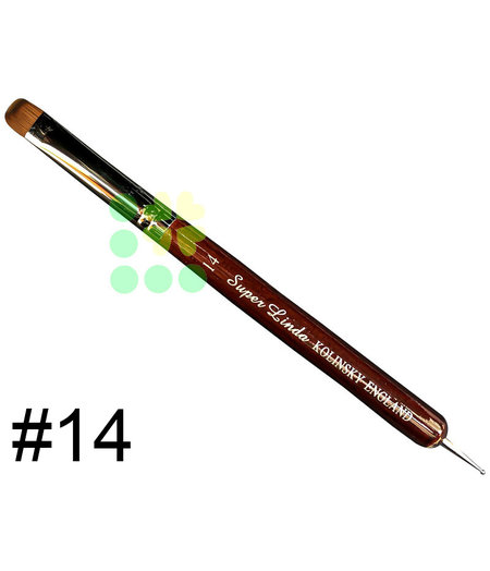 FRENCH BRUSH | SUPER LINDA | KOLINSKY WITH DOTTING TOOL