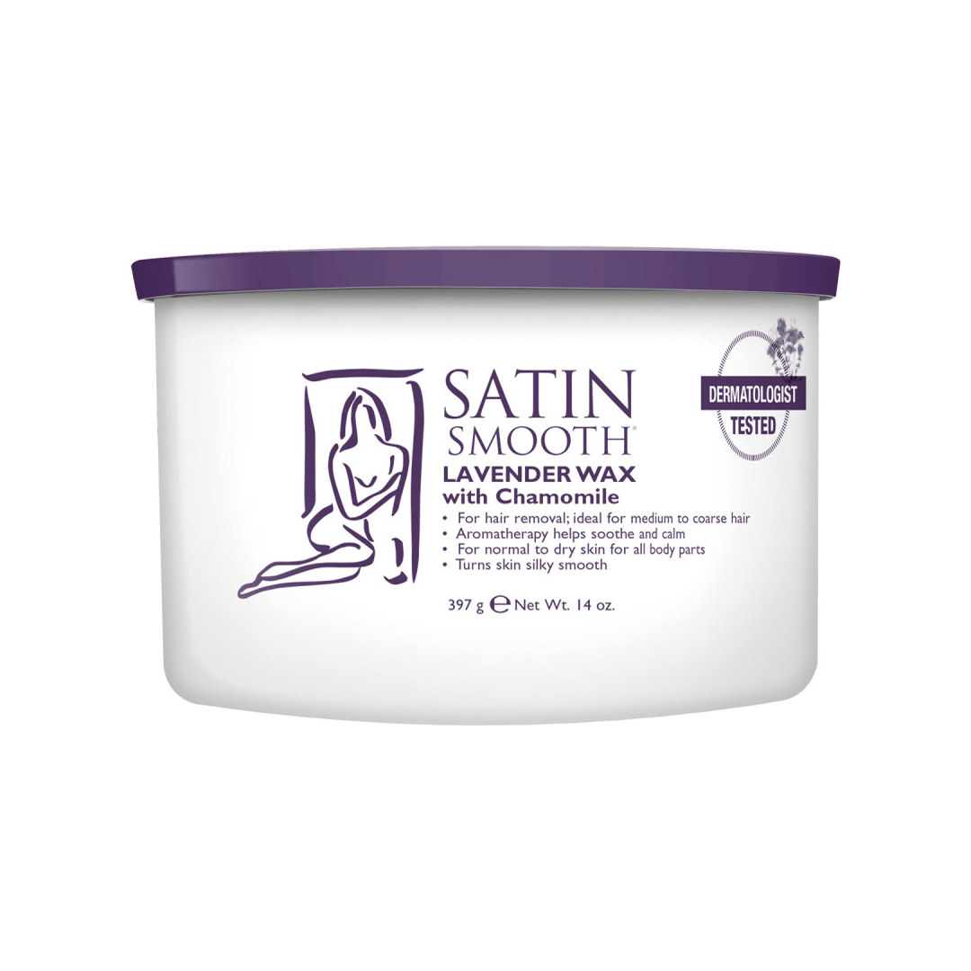 SATIN SMOOTH | LAVENDER WAX WITH CHAMOMILE (14oz)