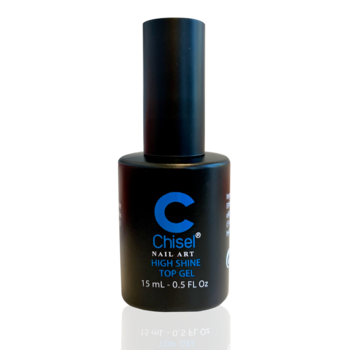CHISEL | HIGH SHINE GEL | TOP COAT (0.5 OZ)