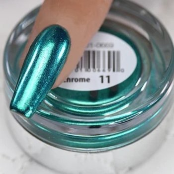 CRE8TION | #11 TURQUOISE CHROME NAIL ART EFFECT - 1G