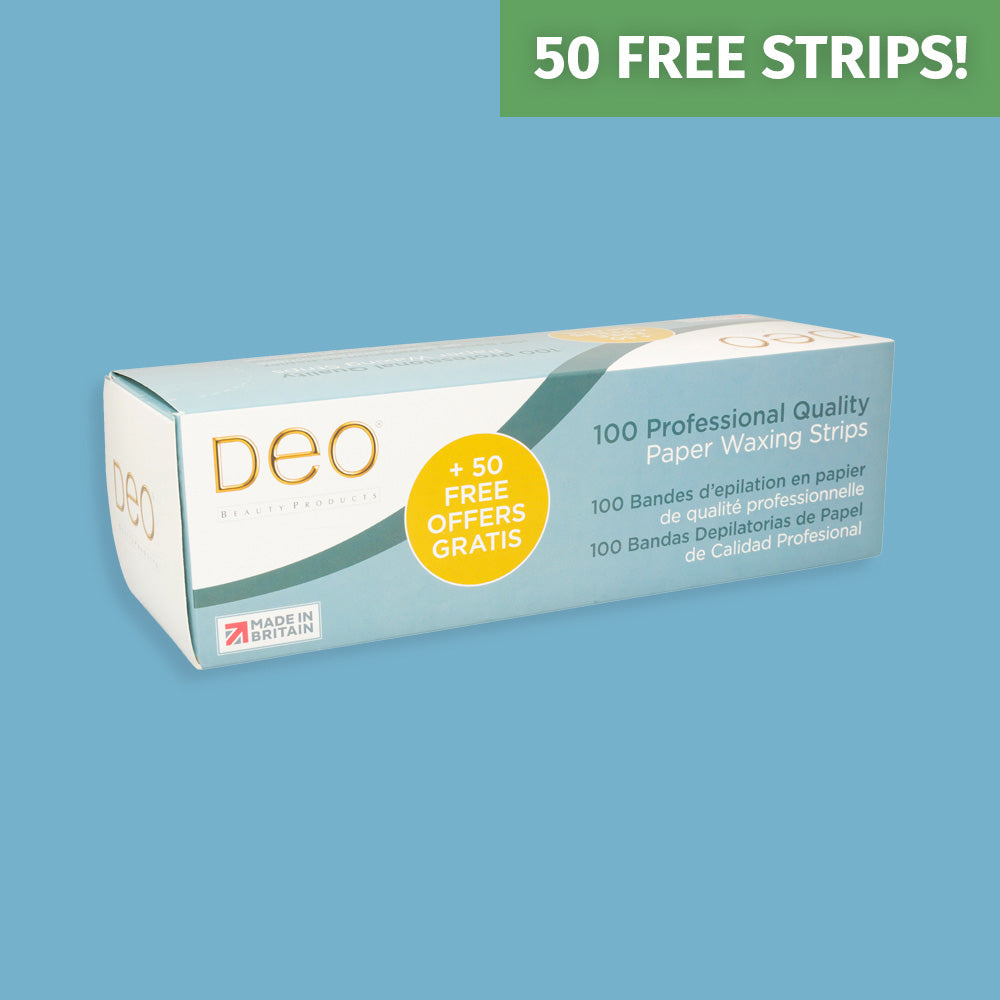DEO BEAUTY | PAPER WAXING STRIPS (150 Pcs)