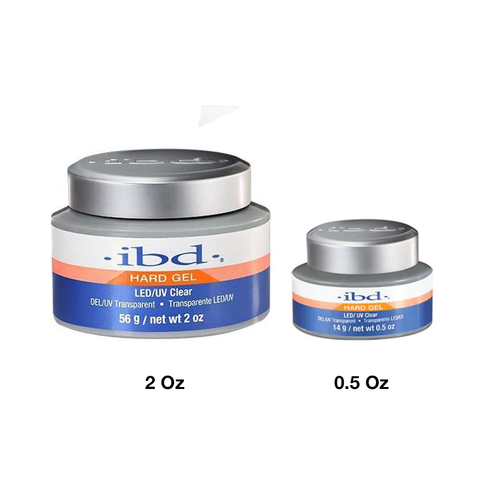 IBD | HARD GEL LED/UV BUILDER GEL CLEAR - 0.5 OZ
