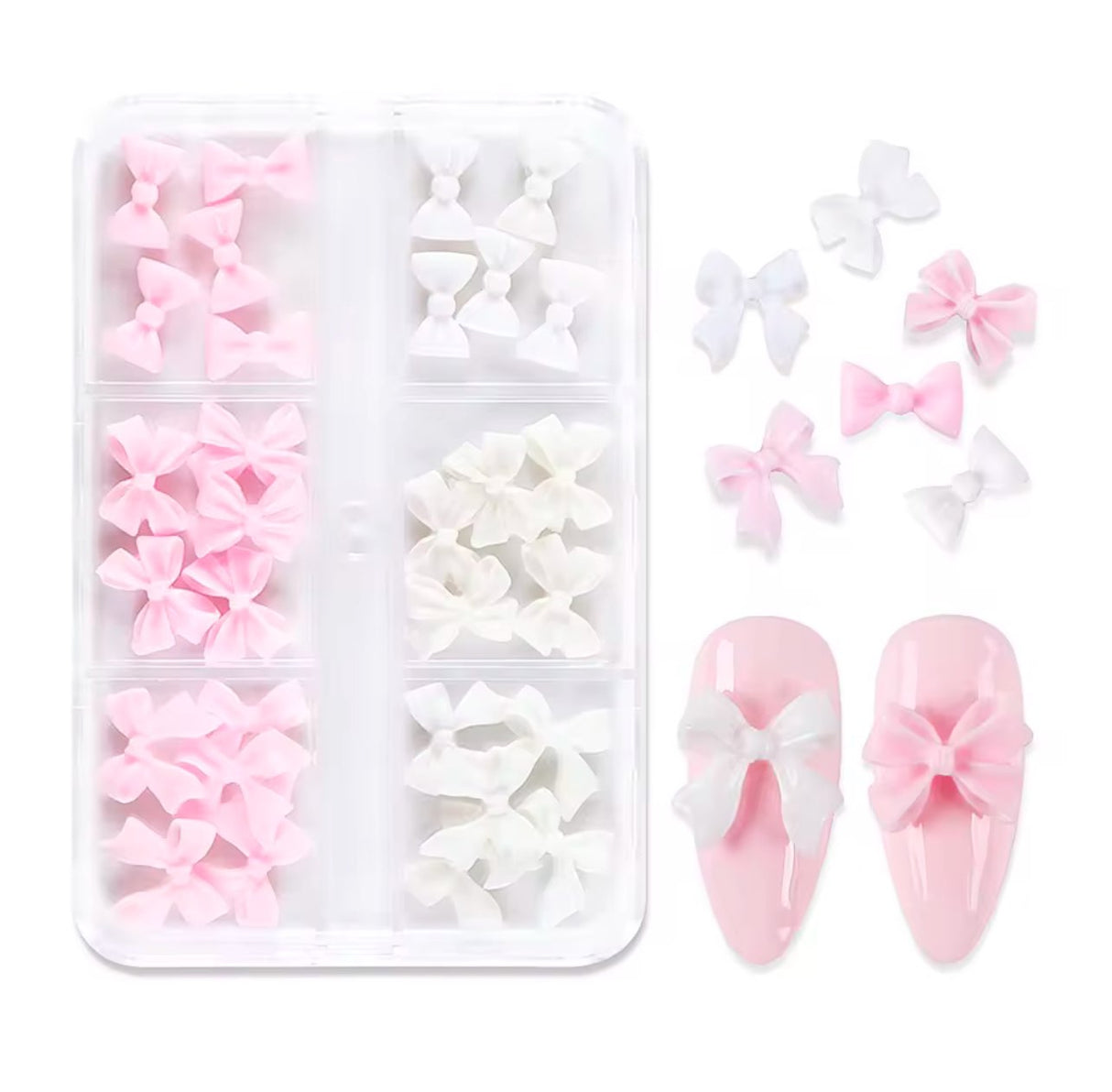 NAIL CHARM | 3D BOW CHARM BOX