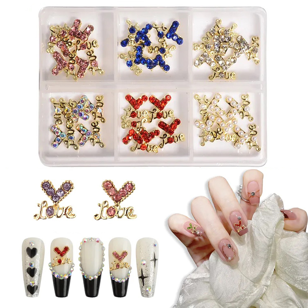 HEART LOVE CHARM II - BOX OF 30 PCS