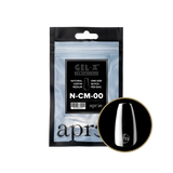 TIPS REFILL BAGS | APRES GEL-X | NATURAL COFFIN MEDIUM (50pcs)