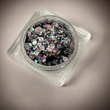 NAIL ART DESIGN | GLITTER SQUARE JAR