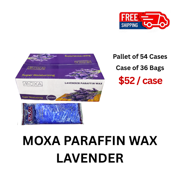 PARAFFIN LAVENDER – PALLET OF 54 CASES, 36 PACKS/CASE