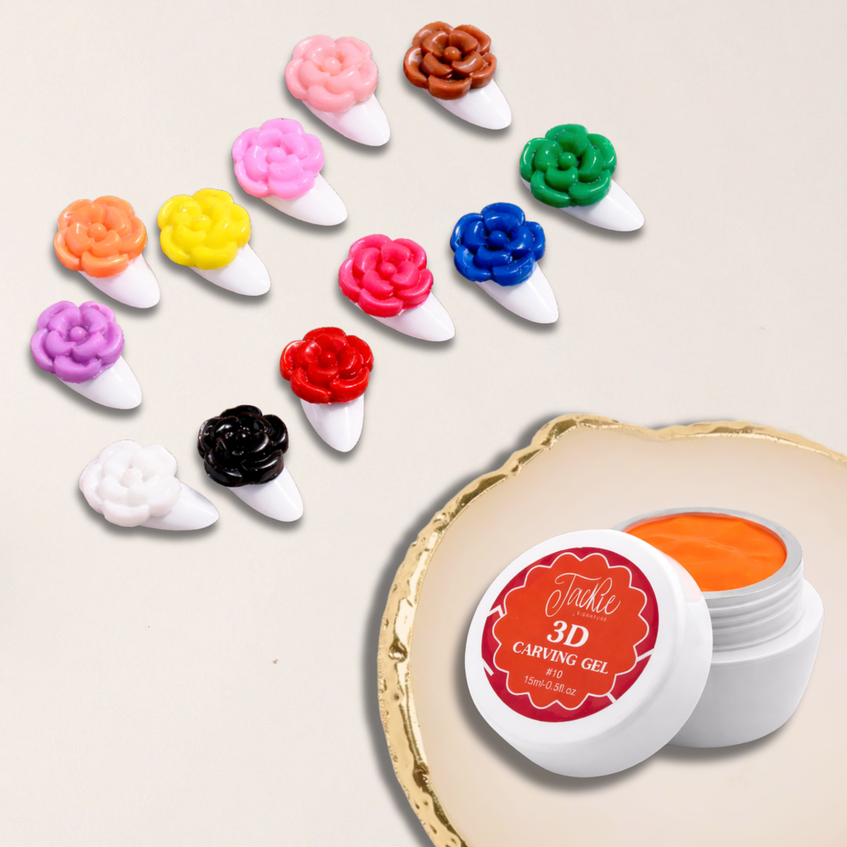 JACKIE SIGNATURE | 3D CARVING GEL 15ML