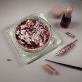 NAIL ART DESIGN | GLITTER SQUARE JAR