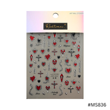 NAIL ART STICKERS | VALENTINE