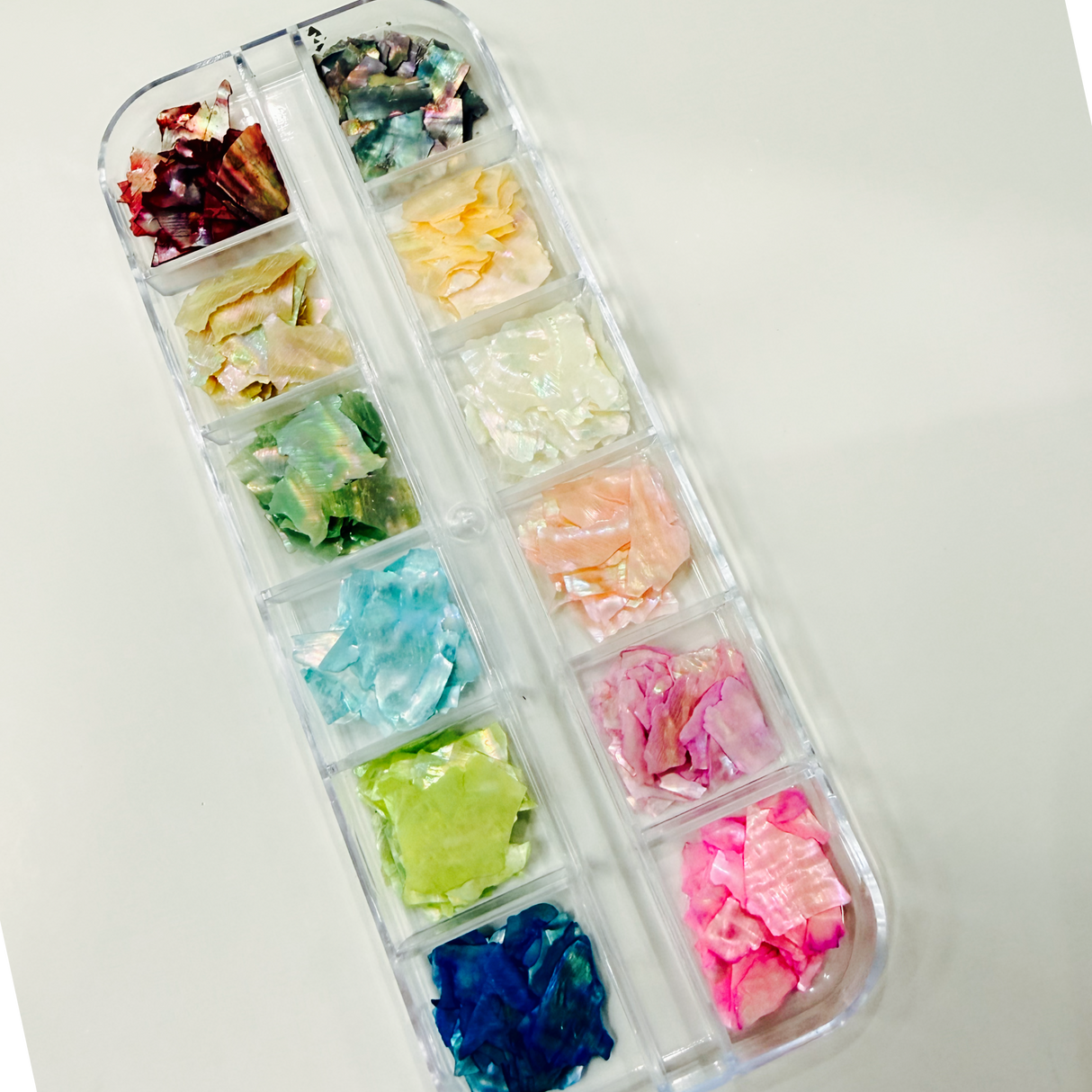 NAIL ART DESIGN | SEASHELL FRAGMENT - 12 COLORS