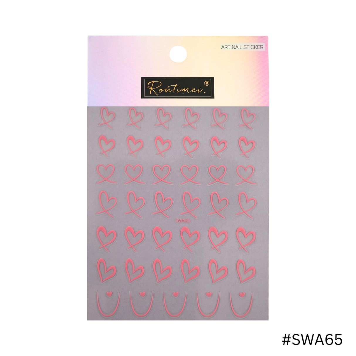 NAIL ART STICKERS | VALENTINE