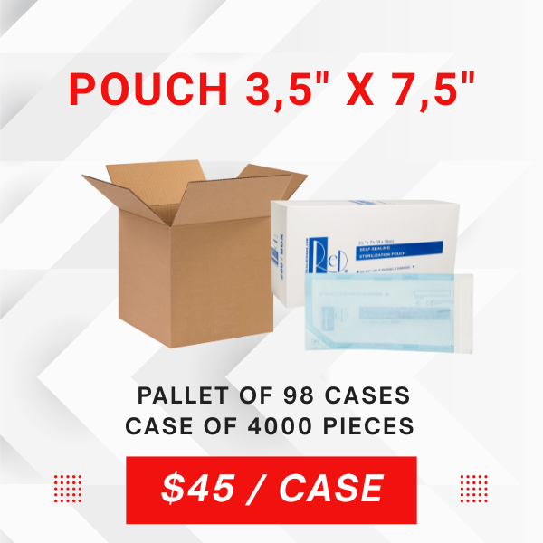 POUCH – PALLET OF 98 CASES, 20 BX/CASE