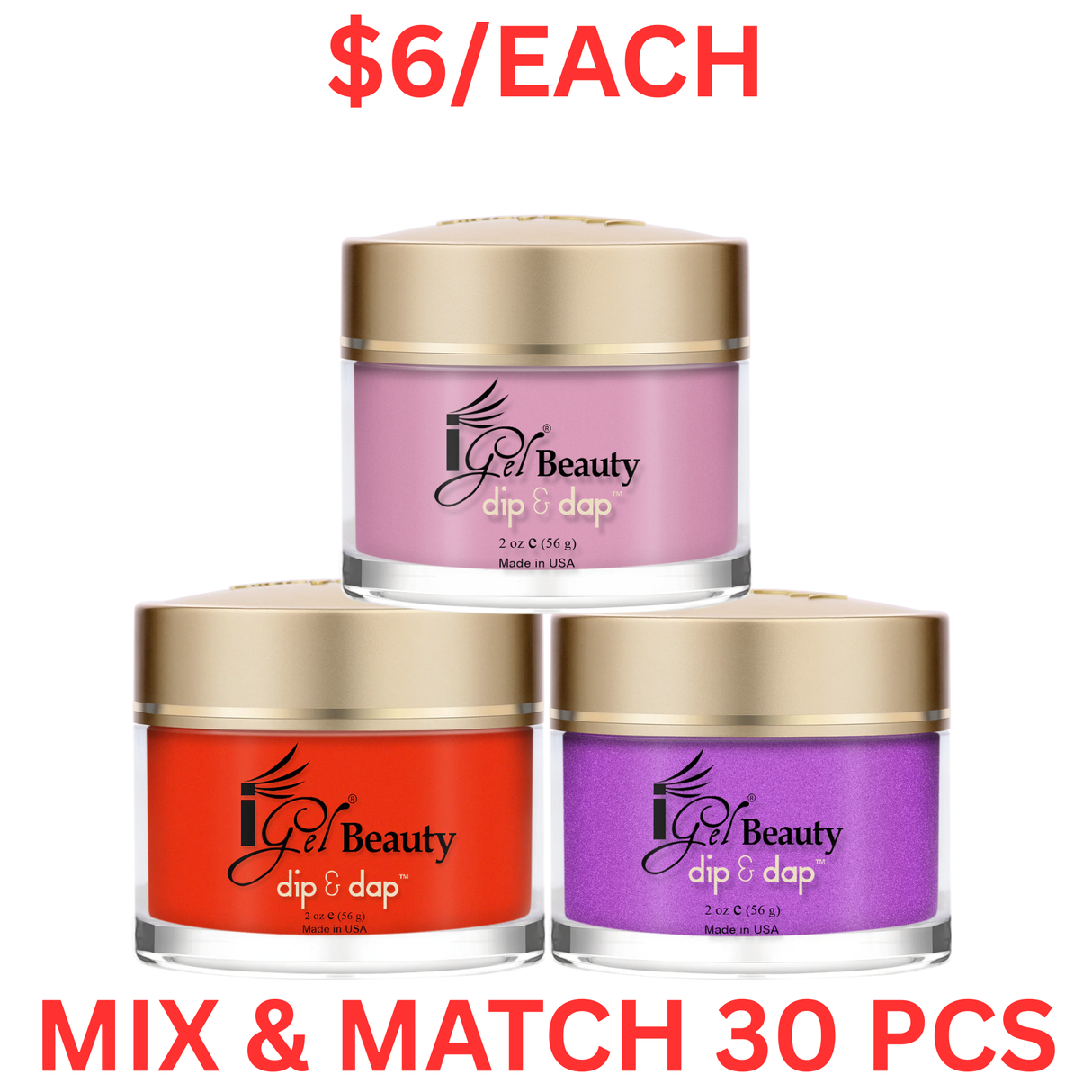 IGEL BEAUTY | ACRYLIC & DIP POWDER |  DD001 - DD247