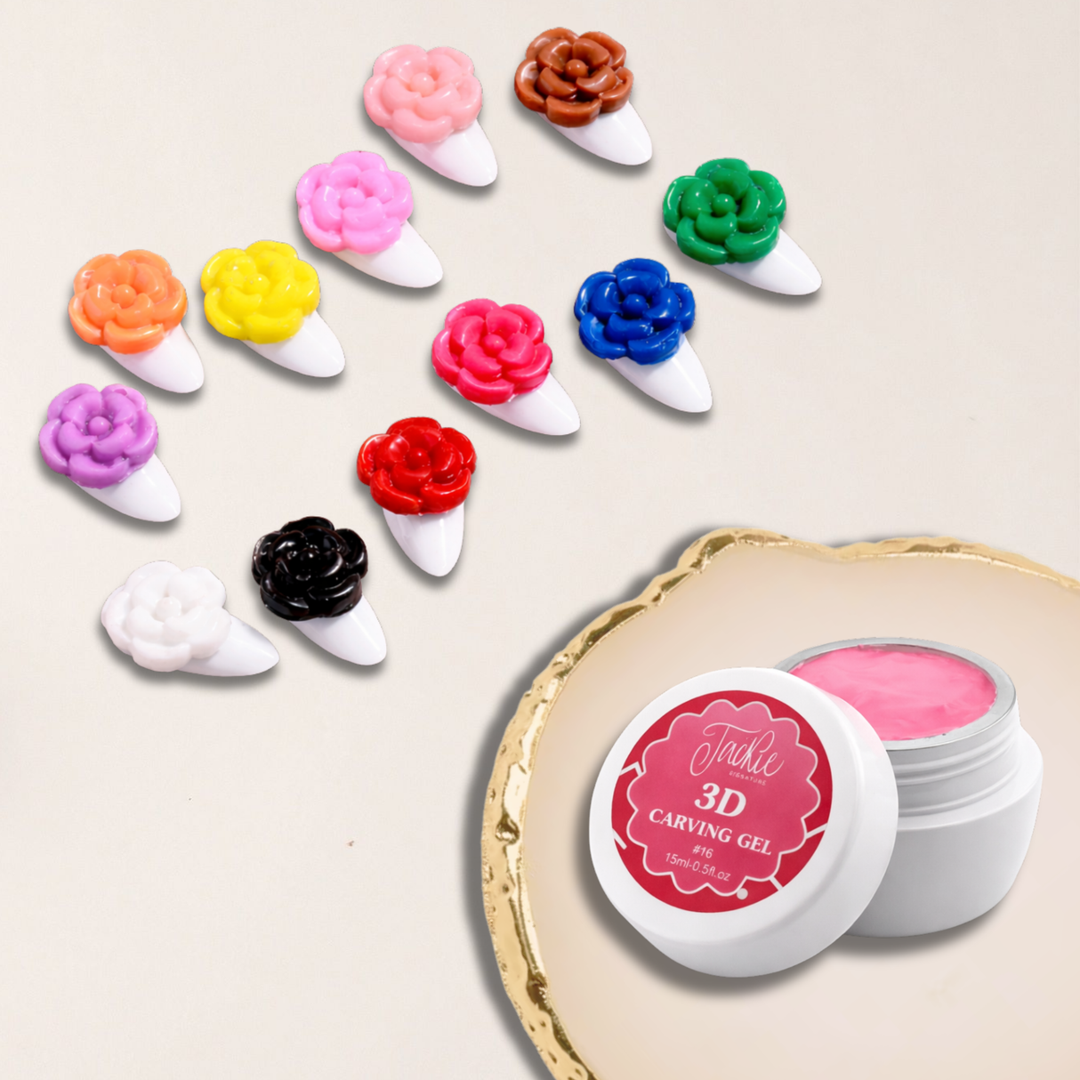 JACKIE SIGNATURE | 3D CARVING GEL 15ML