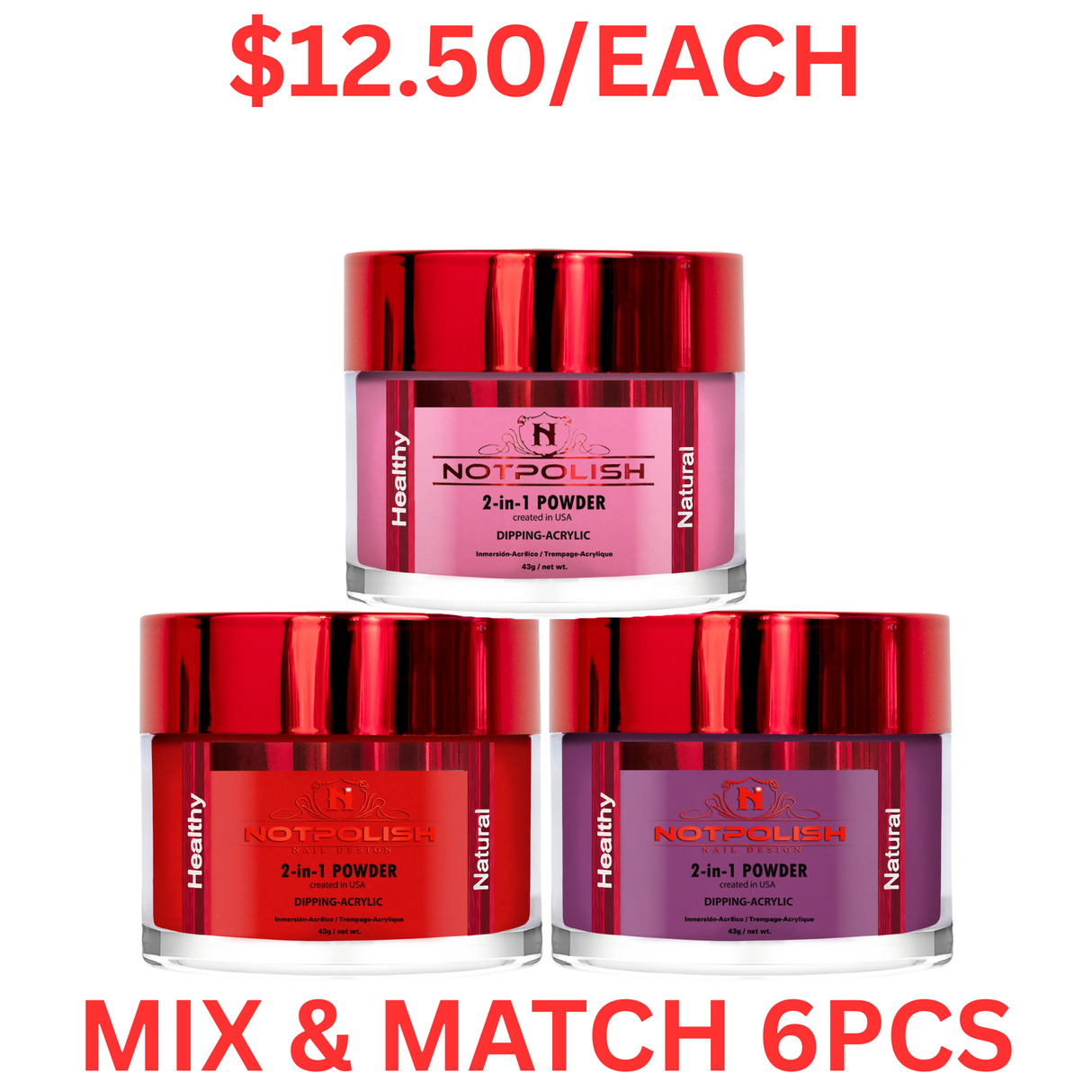 NOTPOLISH | ACRYLIC & DIP POWDER | |  M-COLLECTION AND OG-COLLECTION