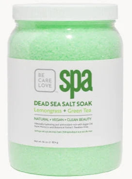 BCL SPA | SEA SALT SOAK | LEMONGRASS + GREEN TEA