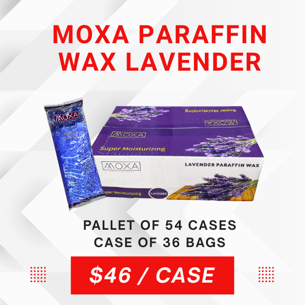 PARAFFIN LAVENDER – PALLET OF 54 CASES, 36 PACKS/CASE