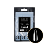 TIPS BAG  REFILL | APRES GEL-X | NATURAL ALMOND LONG (50pcs)