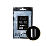 TIPS REFILL BAGS | APRES GEL-X | NATURAL SQUARE SHORT (50pcs)