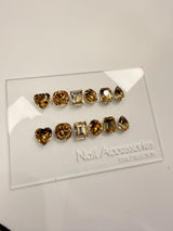 RHINESTONE | JUMBO SIZE - 14 PCS