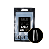 TIPS REFILL BAGS | APRES GEL-X | SCULPTED COFFIN MEDIUM (50pcs)