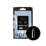 TIPS REFILL BAGS | APRES GEL-X | NATURAL STILETTO LONG (50pcs)