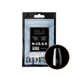 TIPS REFILL BAGS | APRES GEL-X | NATURAL COFFIN SHORT (50pcs)