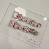 RHINESTONE | JUMBO SIZE - 14 PCS