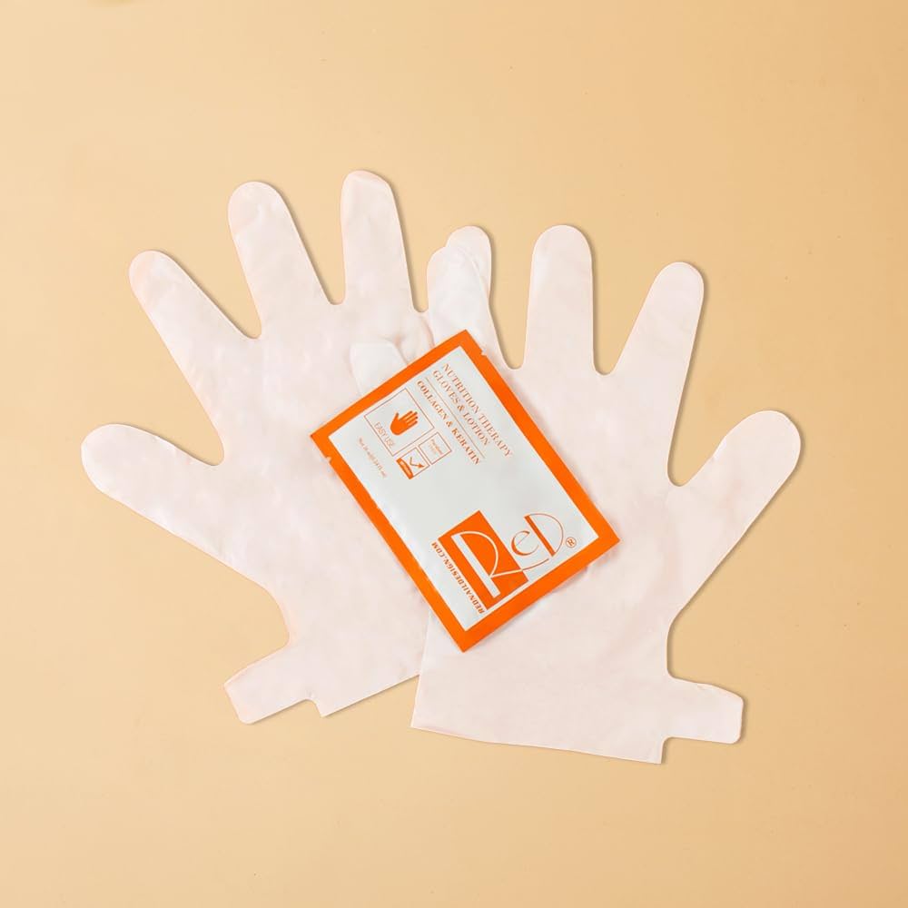 RED DESIGN | COLLAGEN & KERATIN | GLOVES & LOTION | CASE OF 120