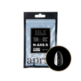 TIPS REFILL BAGS | APRES GEL-X | NATURAL ALMOND X-SHORT (50pcs)