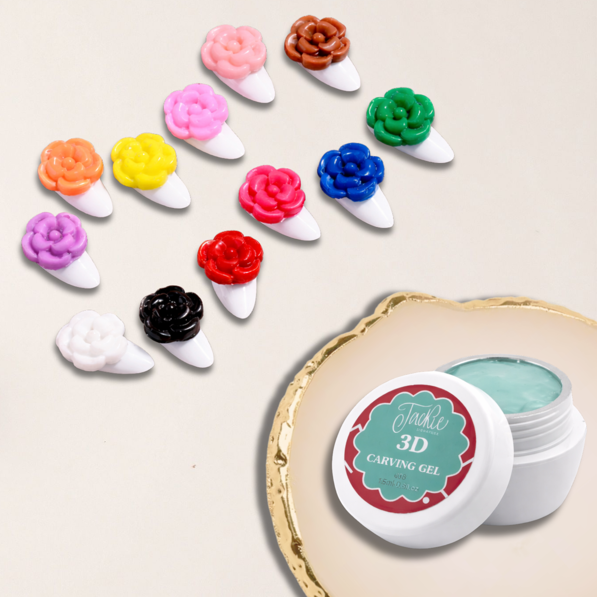 JACKIE SIGNATURE | 3D CARVING GEL 15ML