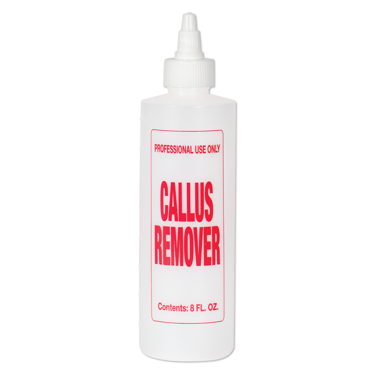 EMPTY TWIST TOP BOTTLE - CALLUS REMOVER 8oz