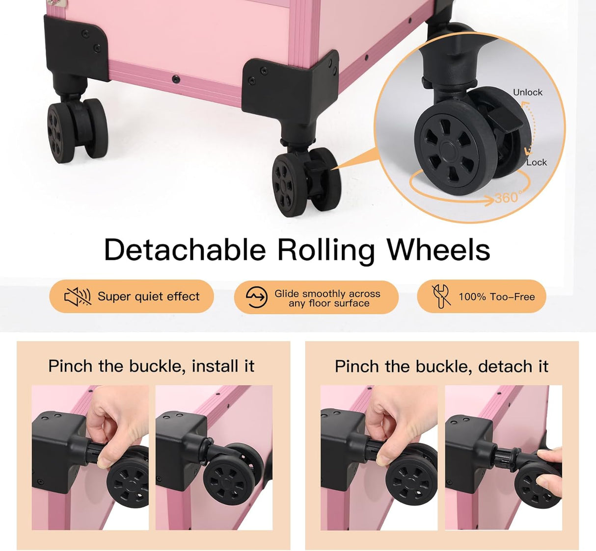 Mobile Manicure Table – Professional Nail Station