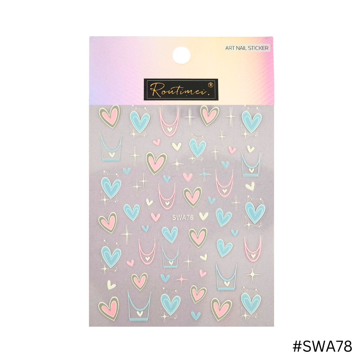 NAIL ART STICKERS | VALENTINE