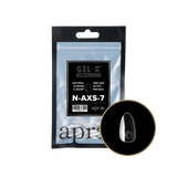 TIPS REFILL BAGS | APRES GEL-X | NATURAL ALMOND X-SHORT (50pcs)