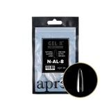 TIPS BAG  REFILL | APRES GEL-X | NATURAL ALMOND LONG (50pcs)