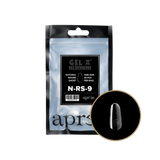 TIPS REFILL BAGS | APRES GEL-X | NATURAL ROUND SHORT (50pcs)