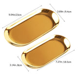 STAINLESS STEEL DECORATIVE TRAY