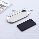 STAINLESS STEEL DECORATIVE TRAY
